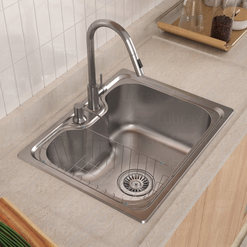 Cuba Gourmet de Cozinha 50x40 Inox 201 c/...