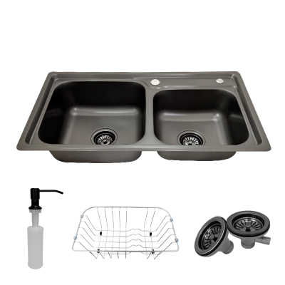 Cuba Pia Dupla para Cozinha Gourmet 78x43...